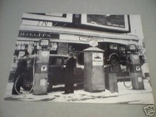 MOBILOIL FILLING STATION PRINT PICTURE