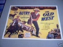 GENE AUTRY MOVIE POSTER PRINT