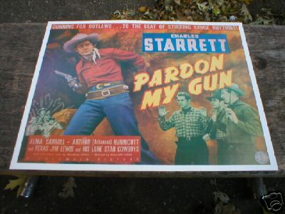 CHARLES STARRETT MOVIE POSTER PRINT