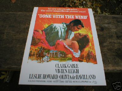 CLARK GABLE MOVIE POSTER PRINT