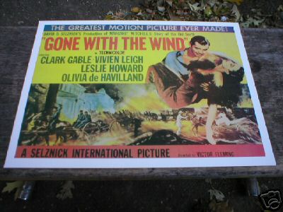 CLARK GABLE MOVIE POSTER PRINT