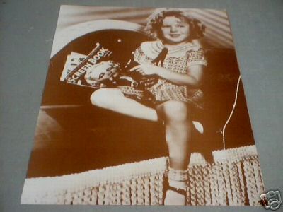 SHIRLEY TEMPLE SCREEN BOOK PRINT