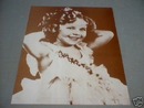 SHIRLEY TEMPLE - HANDS BEHIND HEAD - PRINT
