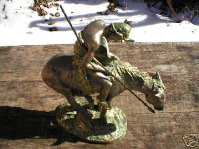 END OF THE TRAIL STATUE NEW COLLECTIBLE
