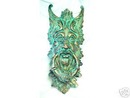 CAST IRON NORTHWIND DOOR KNOCKER IOWA COLLECTIBLE NR