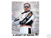 DALE EARNHARDT SR. LEGACY TIN SIGN