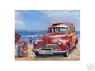 SURFIN' USA METAL TIN SIGN