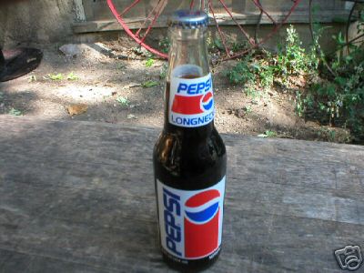 RICHARD PETTY PEPSI POP BOTTLE