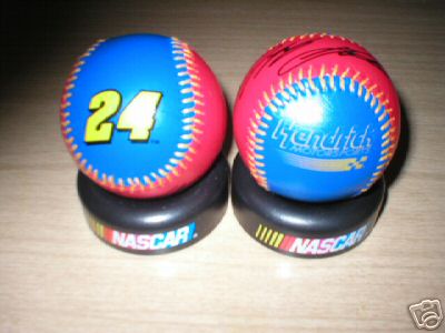 JEFF GORDON BASEBALL NASCAR COLLECTIBLE