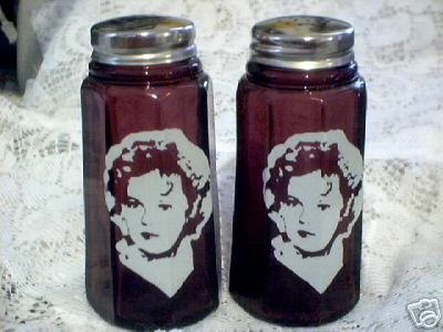 SHIRLEY TEMPLE AMETHYST SALT AND PEPPERS