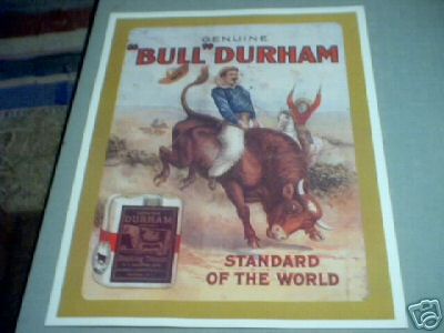 LARGE BULL DURHAM PRINT