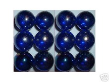 COBALT SHOOTER MARBLES TWO POUNDS ONE INCH