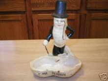 MR. PEANUT ASHTRAY CAST IRON COLLECTIBLE VINTAGE STYLE