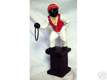 CAST IRON JOCKEY COLLECTOR'S ITEM NR