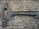 CAST IRON FOUNDRY HAMMER PA.