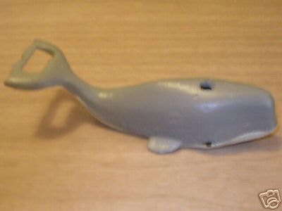 CAST IRON WHALE CAST IRON BOTTLE OPENER