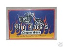 BIG JACKS CHOPPER SHOP MOTORCYCLE METAL SIGNS