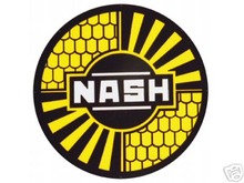 NASH STEEL METAL SIGN