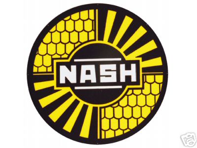 NASH STEEL METAL SIGN