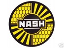 NASH STEEL METAL SIGN