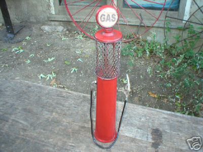 TIN GAS PUMP