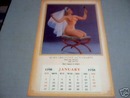1958 CALENDAR - BOB'S DISCOUNT AUTO PARTS