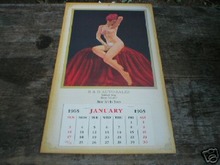 1965 CALENDAR R & D AUTO SALES
