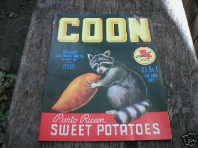 COON SWEET POTATOES PRINT