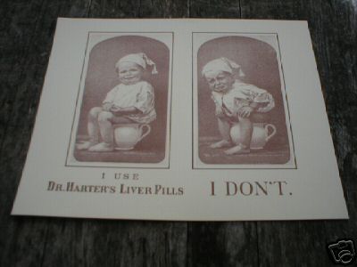 DR. HARTER'S LIVER PILLS PRINT LARGE