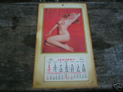 MARILYN MONROE 1955 CALENDAR