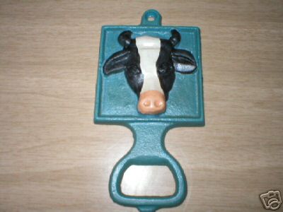 CAST IRON COW BOTTLE OPENER