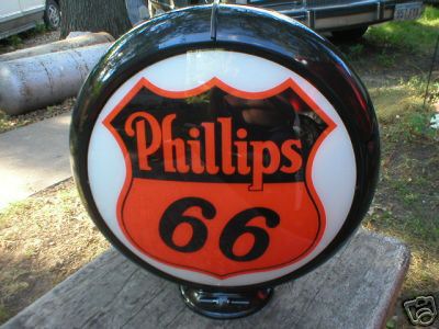 NEW PHILLIPS 66 GAS PUMP GLOBE SIGN P