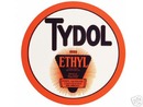 BAKED ENAMEL TYDOL ETHYL SIGN METAL ADV SIGNS