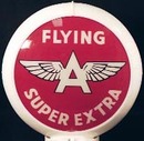 FLYING A SUPER EXTRA GASOLINE GAS PUMP GLOBE SIGN F