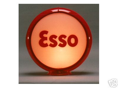 ESSO GASOLINE GAS PUMP GLOBE SIGN