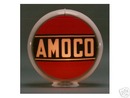 AMOCO GASOLINE GAS PUMP GLOBE SIGN