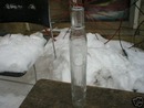 TIOLENE MOTOR OIL BOTTLE CLEAR GLASS