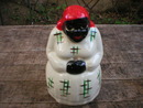 PORCELAIN WHITE MAMMY STRING HOLDER OCCUPIED JAPAN