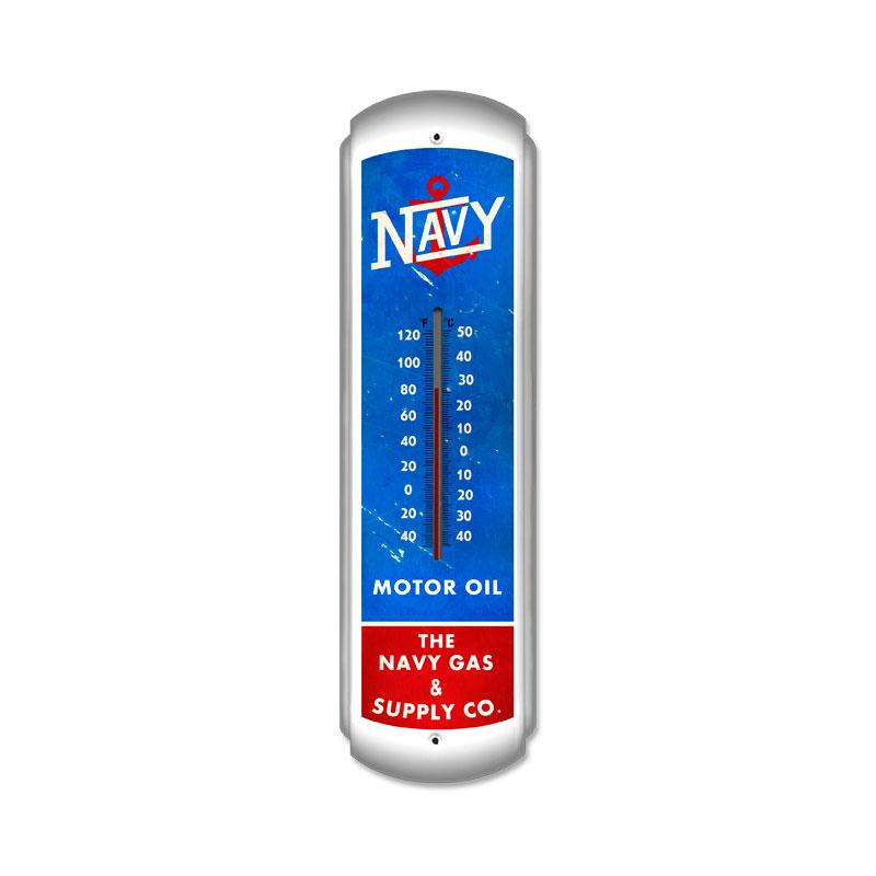 NAVY GAS SUPPLY COMPANY LARGE THERMOMETER