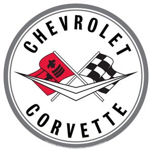 CHEVROLET CORVETTE TIN SIGN RETRO METAL ADV SIGNS C
