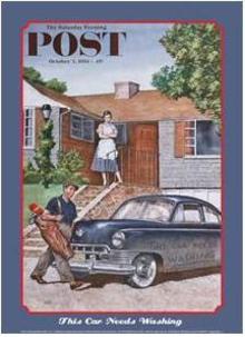 SATURDAY EVENING POST TIN SIGN METAL ADV SIGNS
