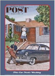 SATURDAY EVENING POST TIN SIGN METAL ADV SIGNS