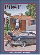 SATURDAY EVENING POST TIN SIGN METAL ADV SIGNS