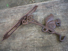CAST IRON SQUIRREL PLANT HOLDER