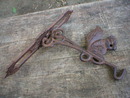 CAST IRON SQUIRREL PLANT HOLDER