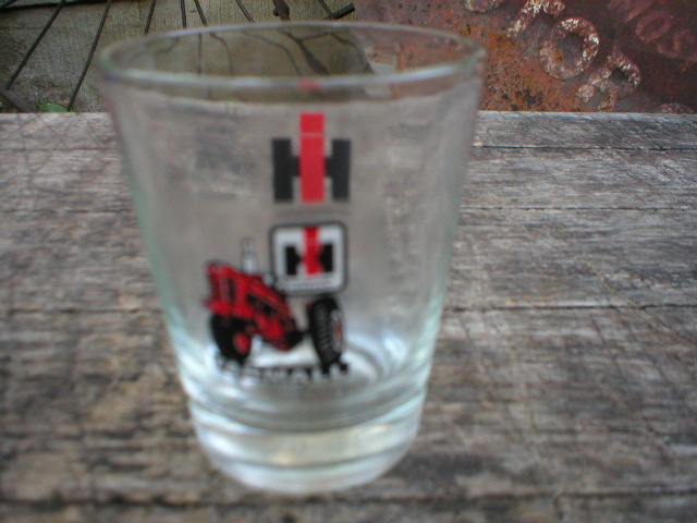 FARMALL TRACTOR SHOTGLASS