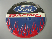 Round Ford Racing Sign
