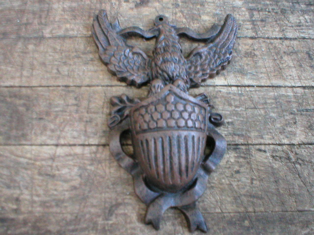 Cast Iron Eagle Match Holder