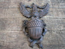 Cast Iron Eagle Match Holder