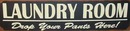 Laundry Room TIN SIGN